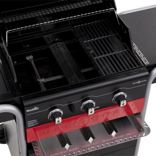 Угольный + Газовый гриль Char-Broil Gas2Coal Hybrid 3B